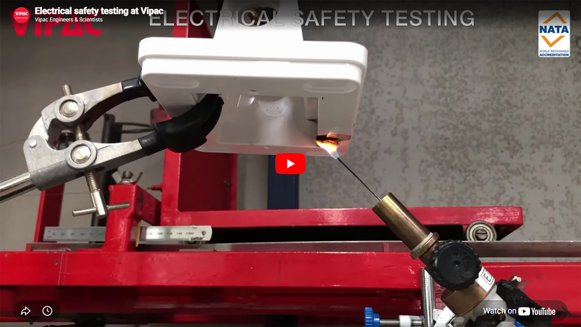 [Video] Electrical Safety Testing at Vipac